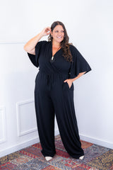 Macacão Turquia Signature – Transpassado com Cintura Ajustável em Viscolycra