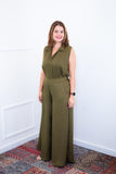 Calça Maxi Renata – Pantalona em Linho Light com Bolsos Laterais