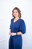 Blusa Gola V em Malha Confort Eduarda