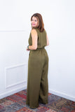Calça Maxi Renata – Pantalona em Linho Light com Bolsos Laterais