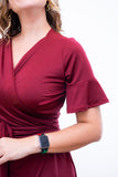 Vestido Malha Fria Envelope Indonesia