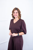 Blusa Gola V em Malha Confort Eduarda