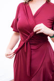 Vestido Malha Fria Envelope Indonesia