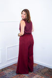 Calça Maxi Renata – Pantalona em Linho Light com Bolsos Laterais