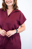 Conjunto Salvador - Bermudinha e Blusa em Linho Light
