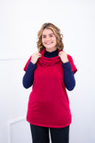 Blusa Lãzinha Gola Boba Penelope