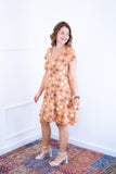 Vestido Gola Redonda Acinturado em Viscolycra Melissa