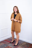 Conjunto Kimono Dora - Oversized Estampado e Bermudinha em Crepinho