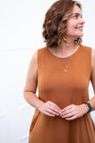 Vestido Daiane - Regata Longuete Mullet em Malha Confort