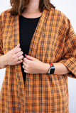 Conjunto Kimono Dora - Oversized Estampado e Bermudinha em Crepinho