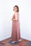 Vestido Daiane - Regata Longuete Mullet em Malha Confort