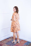 Vestido Gola Redonda Acinturado em Viscolycra Melissa