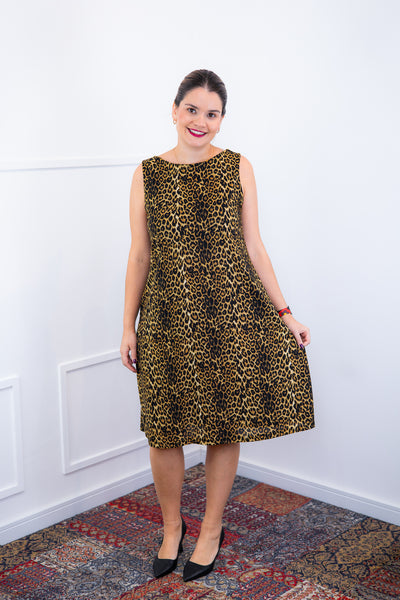 Vestido Sofia - Malha Confort Regata Midi