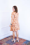 Vestido Gola Redonda Acinturado em Viscolycra Melissa