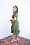 Vestido Malha Fria Envelope Indonesia