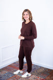 Conjunto Lãzinha Gola Redonda Calça Jogger Com Bolsos Copenhaguen