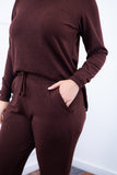 Conjunto Lãzinha Gola Redonda Calça Jogger Com Bolsos Copenhaguen
