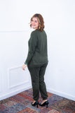 Conjunto Lãzinha Gola Redonda Calça Jogger Com Bolsos Copenhaguen