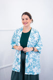 Kimono Brasil – Oversized com Manga Ampla em Crepe