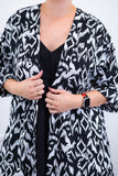 Kimono Brasil – Oversized com Manga Ampla em Crepe