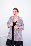 Kimono Brasil – Oversized com Manga Ampla em Crepe