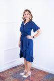 Vestido Malha Fria Envelope Indonesia