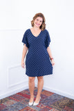 Vestido Helena - Malha Confort Manga Morcego