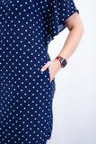 Vestido Helena - Malha Confort Manga Morcego