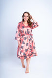 Robe de Cetim Amplo Charlotte