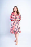 Robe de Cetim Amplo Charlotte