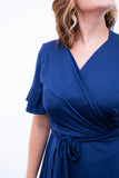 Vestido Malha Fria Envelope Indonesia