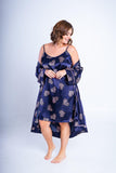 Robe de Cetim Amplo Charlotte