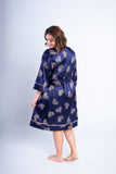 Robe de Cetim Amplo Charlotte