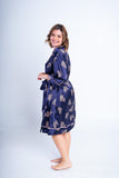 Robe de Cetim Amplo Charlotte