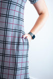 Vestido Lãzinha Evasê Decote V Yasmin