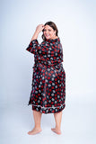 Robe de Cetim Amplo Charlotte