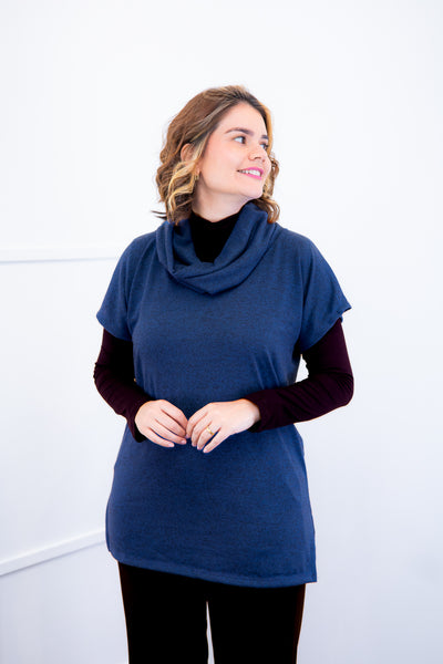 Blusa Penélope – Lãzinha com Gola Boba