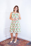 Vestido Malha Fria Regata Midi Sofia