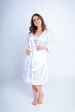 Robe de Cetim Amplo Charlotte