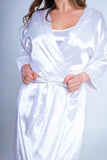 Robe de Cetim Amplo Charlotte