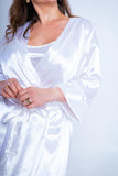 Robe de Cetim Amplo Charlotte