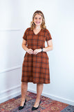 Vestido Lãzinha Evasê Decote V Yasmin
