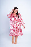 Robe de Cetim Amplo Charlotte