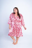 Robe de Cetim Amplo Charlotte