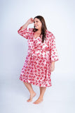 Robe de Cetim Amplo Charlotte