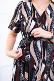 Vestido Indonésia - Malha Confort Envelope