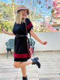 Vestido Camisetão Manga Oversized Chicago
