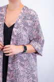 Kimono Brasil – Oversized com Manga Ampla em Crepe - Naguirre Shop