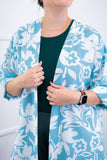 Kimono Brasil – Oversized com Manga Ampla em Crepe - Naguirre Shop