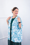 Kimono Brasil – Oversized com Manga Ampla em Crepe - Naguirre Shop